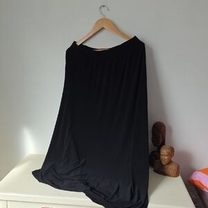 Elegant Black Maxi Skirt for Women